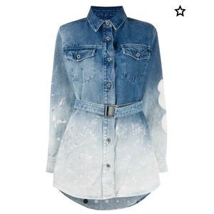 Off-White Jean Dress